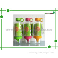 Korean Adult Citrus Zinger Bottle, Orange Lemon Juice Reusable Water Bottle